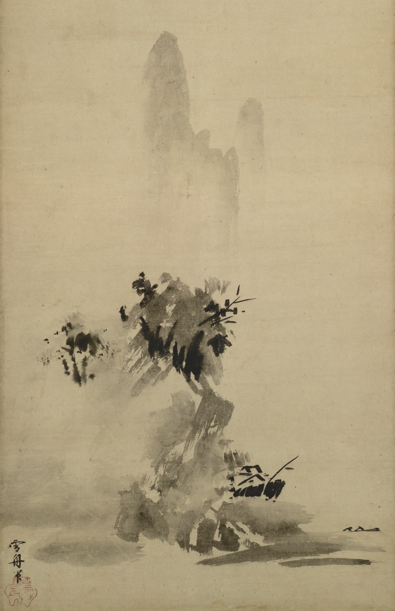 Lukisan Sumi-e Sesshu Toyo
